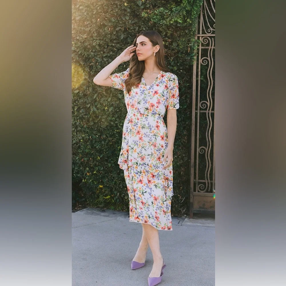 MIDI DRESS - Picture 5 of 7